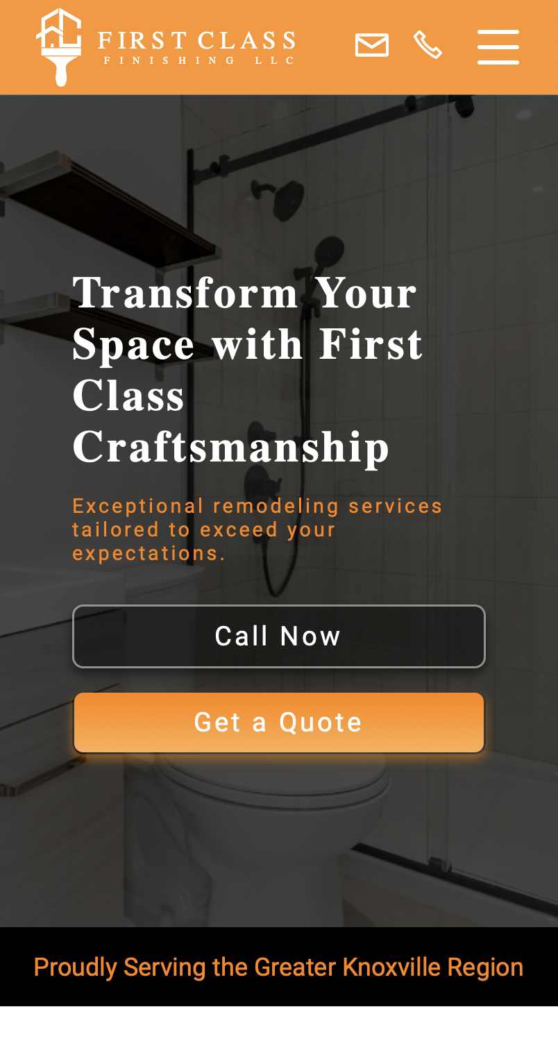 First Class Finishing Services screenshot